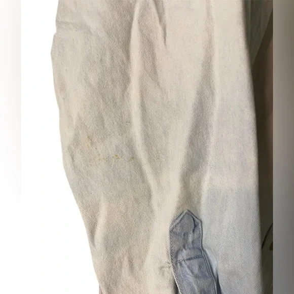 Lee Mens Denim Shirt Size Large Long Sleeve Horse Embroidered Vintage Western - Picture 6 of 6